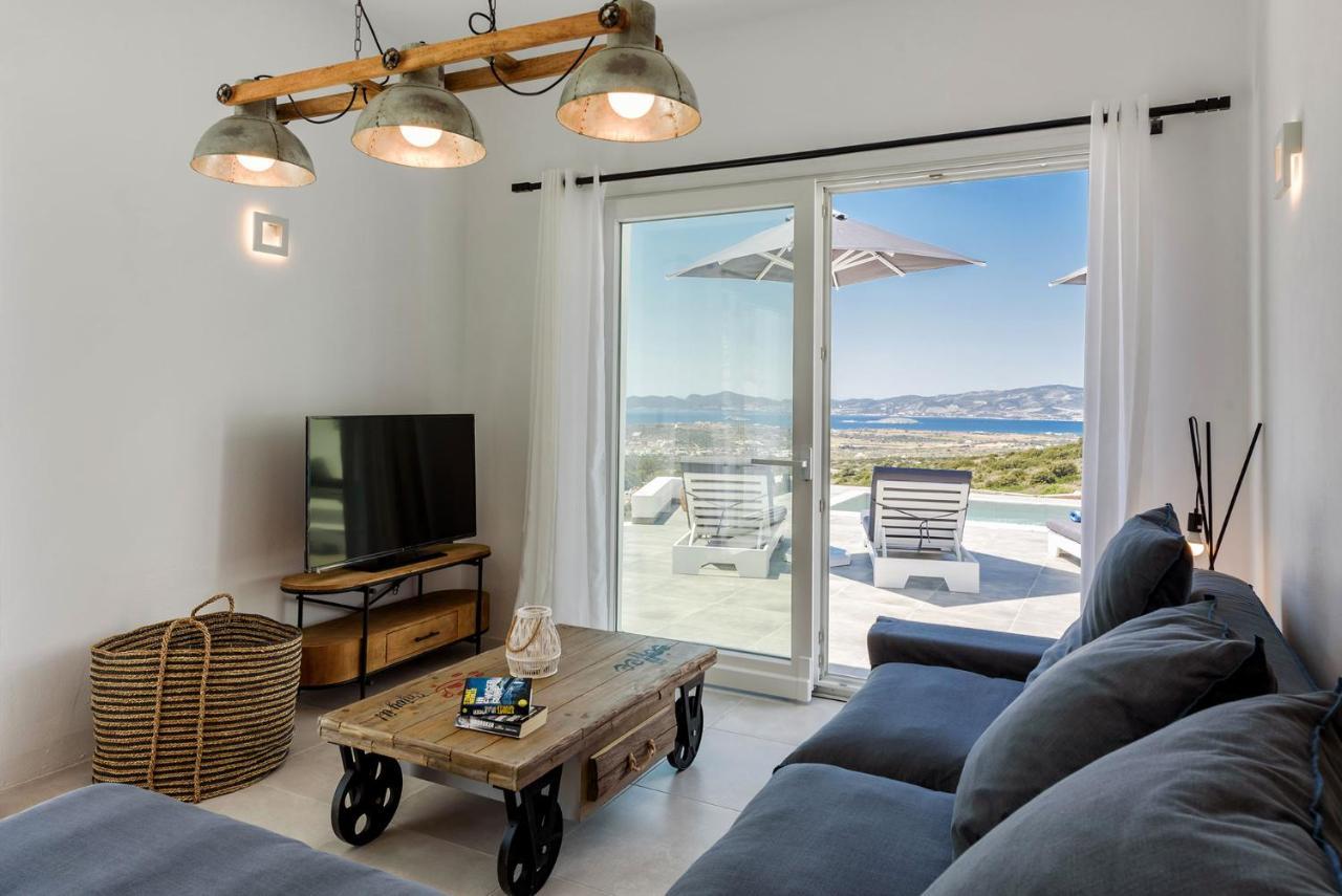 Paros Villa Blue Senses Алики Экстерьер фото