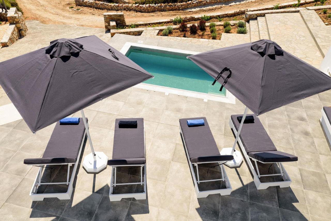 Paros Villa Blue Senses Алики Экстерьер фото