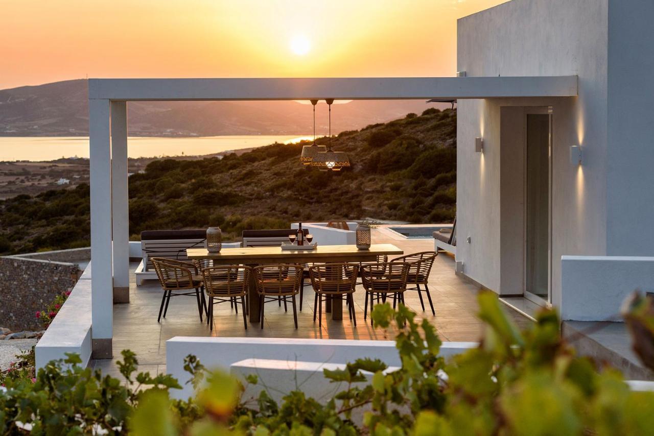Paros Villa Blue Senses Алики Экстерьер фото