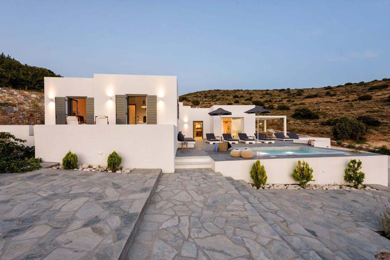 Paros Villa Blue Senses Алики Экстерьер фото
